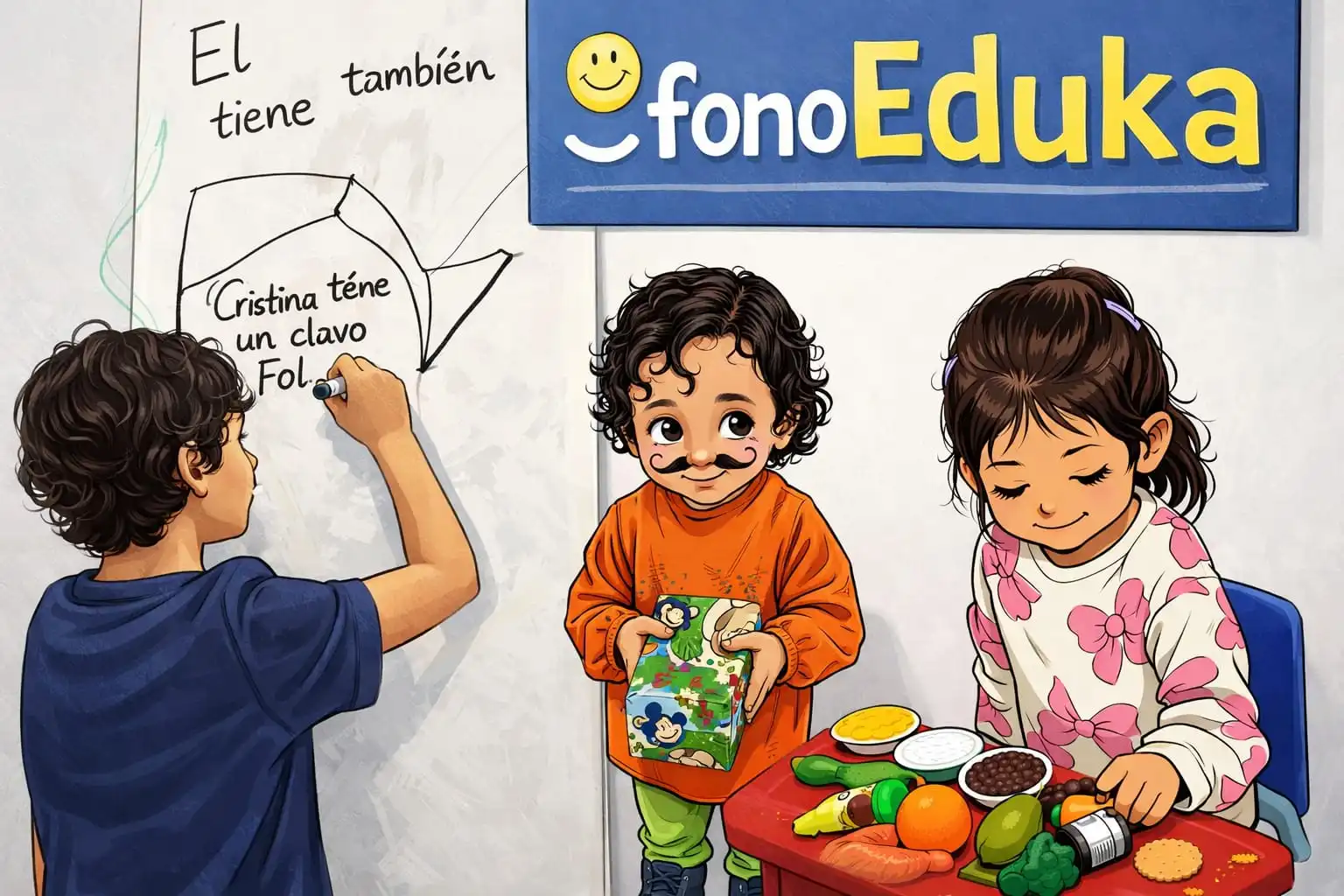 Terapia fonoaudiológica virtual