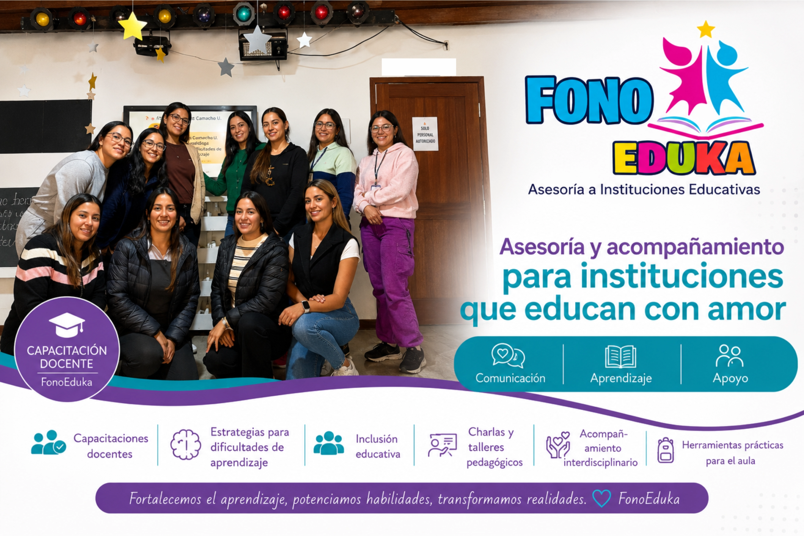 Asesoría Fonoaudiológica y Capacitación para Colegios